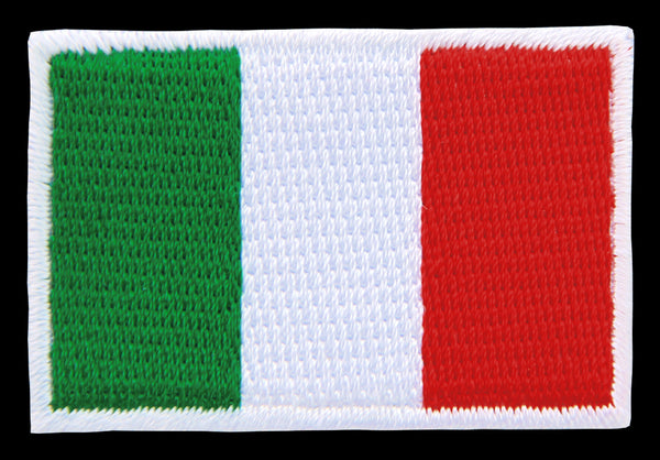 #bk05 Italien Flagge Klein Italy Aufnäher Bügelbild Applikation Patch Größe 4,5 x 3,0 cm