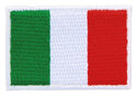 #bk05 Italien Flagge Klein Italy Aufnäher Bügelbild Applikation Patch Größe 4,5 x 3,0 cm