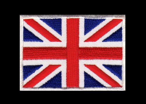 #ad38 Flagge Union Jack UK Großbritannien Aufnäher Bügelbild Patch Applikation Größe 7,3 x 4,9 cm